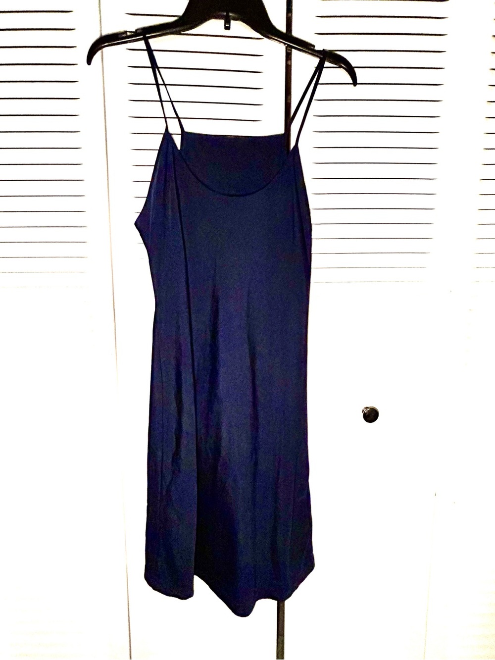 Target Navy Blue Spaghetti Strap Slip Dress - Size Small